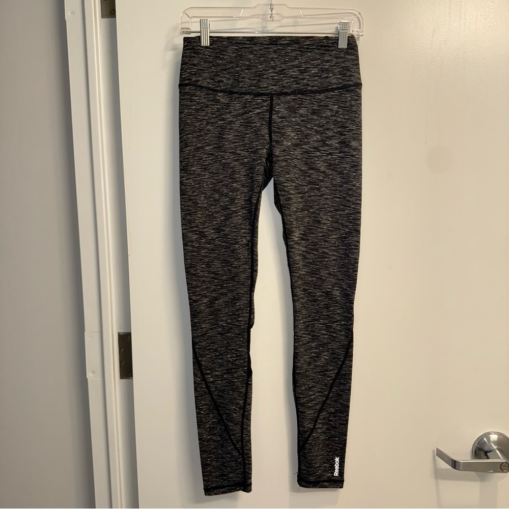 Reebok Workout Leggings Black & White